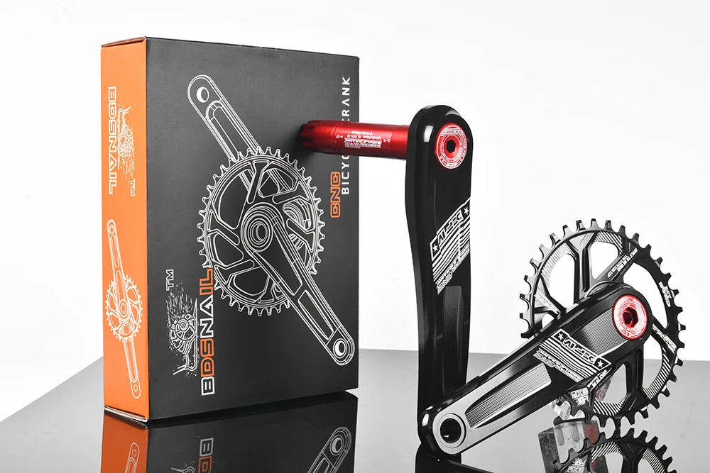 Велосипедная кривошипная Экипировка для рук MTB шатун для горного велосипеда алюминиевая велосипедная кривошипная звездочка и нижний кронштейн 170 мм
