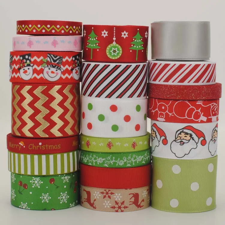 Атласная лента новый набор 20 видов с ярким цветочным принтом|ribbon tape|satin ribbonribbon free