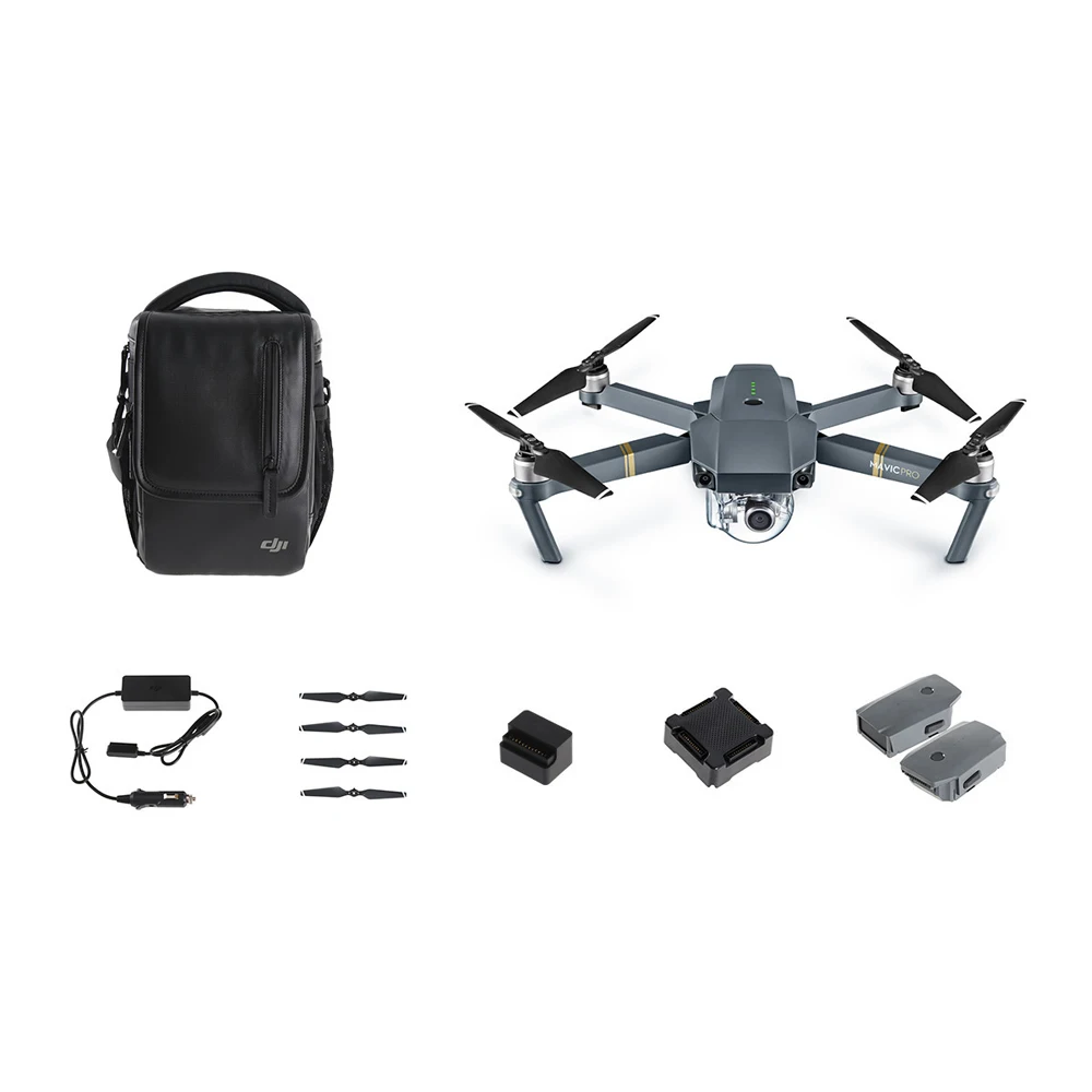 Дрон DJI Mavic Pro с 3 батареями комбинированный Fly 4K HD камерой складной FPV mavic pro carbon GPS |