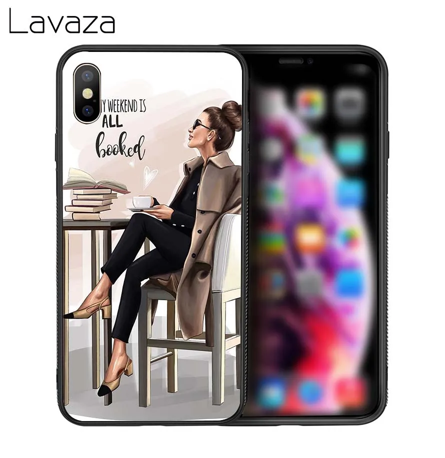 Lavaza/Модный мягкий чехол из ТПУ для Apple iPhone 6 6S 7 8 Plus 5 5S SE X XS MAX XR | Мобильные телефоны