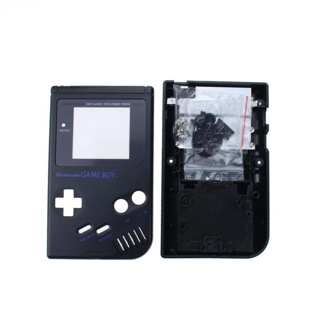 TingDong синий белый черный серый OEM новый чехол с полным корпусом для Nintendo Gameboy Classic GB