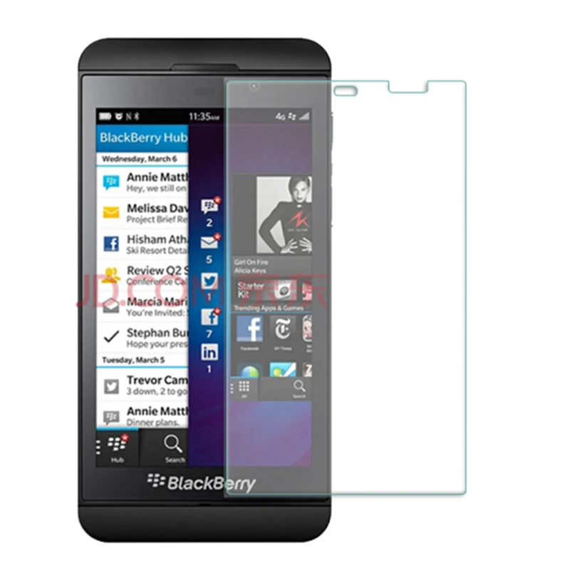 Закаленное защитное стекло премиум класса 9H для BlackBerry Z10|Защитные стёкла и плёнки