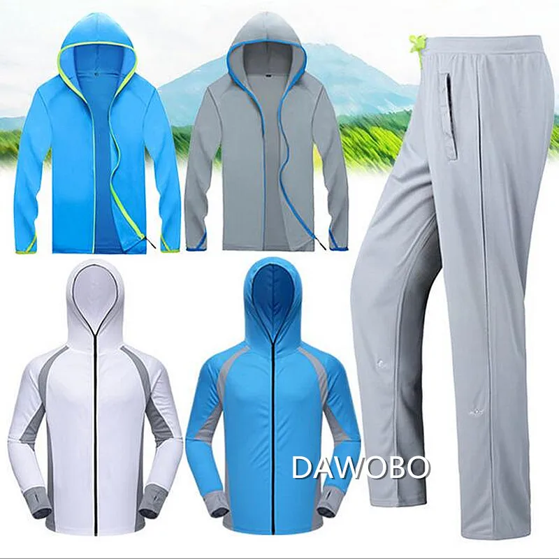 Новая мужская женская рыболовная трикотажная одежда для рыбалки