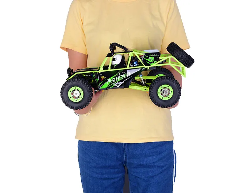 Wltoys 12428 скалолазание игрушки 1/12 Масштаб 2,4 г 4WD Дистанционное управление автомобиль 50 км/ч высокая скорость RC автомобиль внедорожник