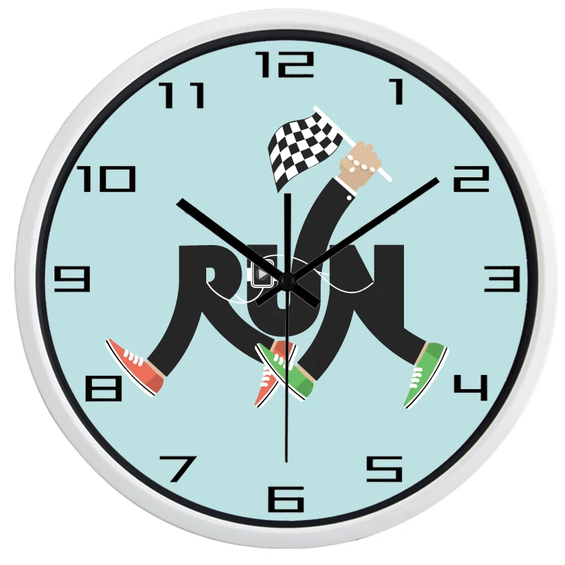 Креативные настенные часы для бега и занятий спортом|wall clock|clock wall clockwall clock |
