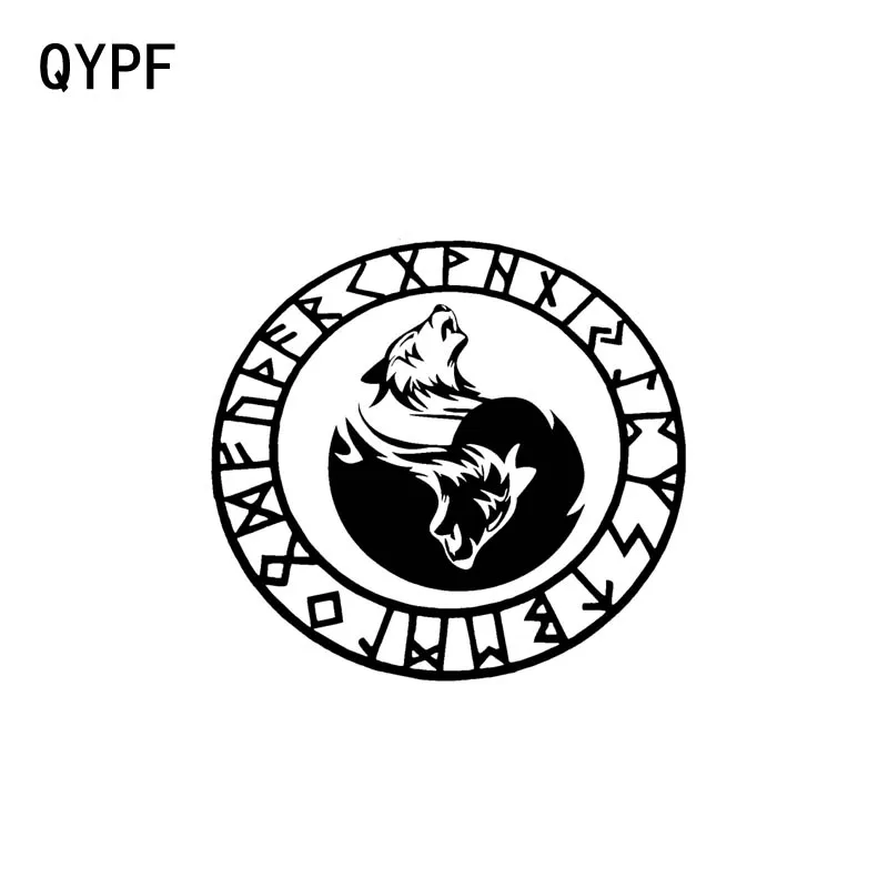 Виниловая наклейка QYPF черная и Серебристая Наклейка для мотоцикла 17 8 см * с