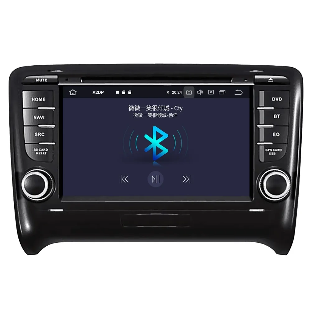 Автомобильный мультимедийный плеер 2 Din 4 + 32 ГБ Android 9 0 для AUDI TT MK2 8J 2006 2007 2008 2009 2010 2011