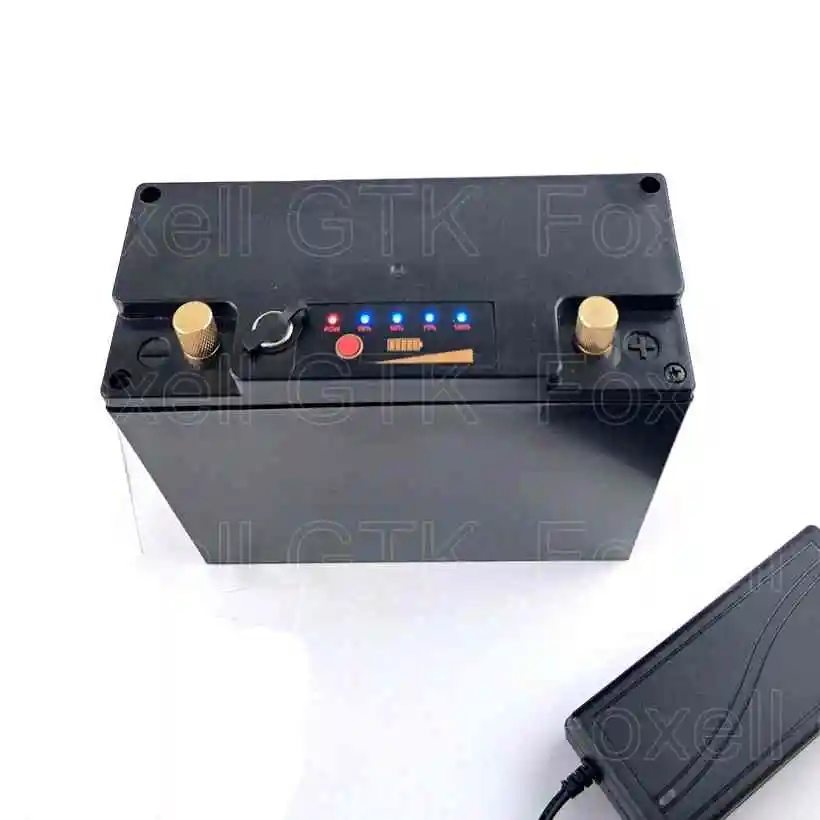 Lifepo4 12V литиевая аккумуляторная батарея 20AH BMS для тележка гольфа 12 8 v 300w двигателем