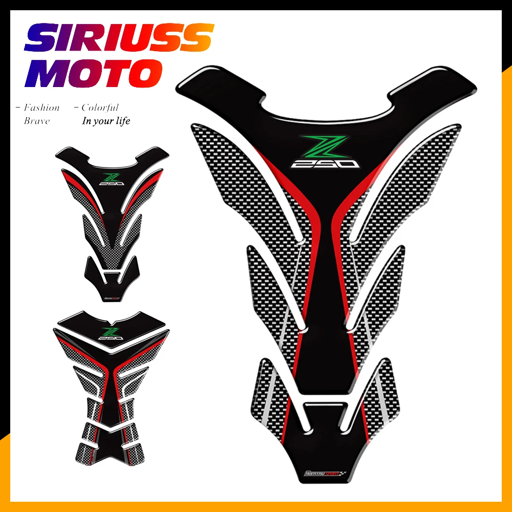 3D Motorcycle Tank Pad Protector Decal Stickers Case for Kawasaki Z250 Z 250 SL ABS | Автомобили и мотоциклы