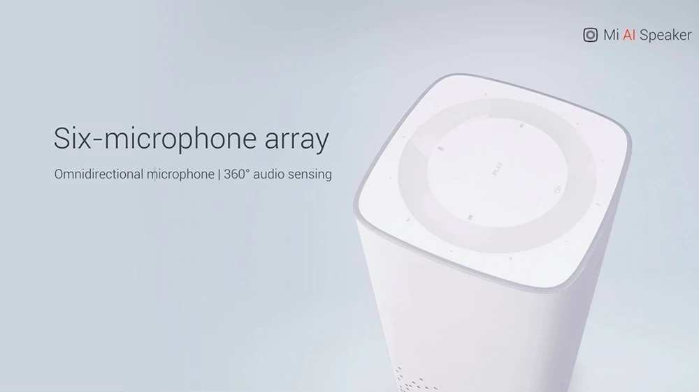 Оригинальный Xiaomi mi AI Bluetooth Smart динамик с голосовым управлением музыкальный плеер