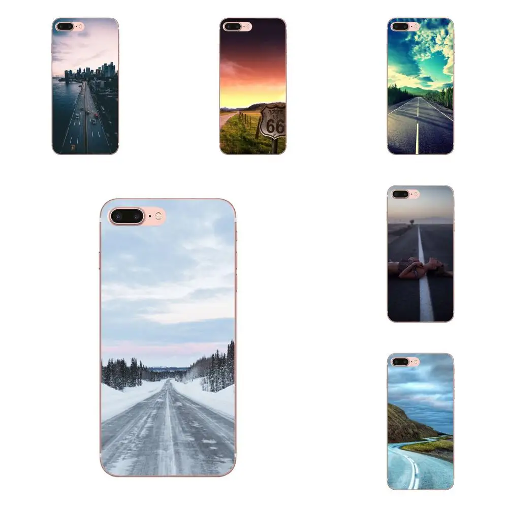 Route 66 открытая дорога шоссе арт для LG Nexus 5 5X V10 V20 V30 V40 2017 2018 2019|Чехлы-накладки| |