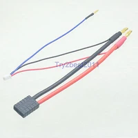 traxxas trx style female battery lead to 4mm bullet with 12 gauge wire liponimh