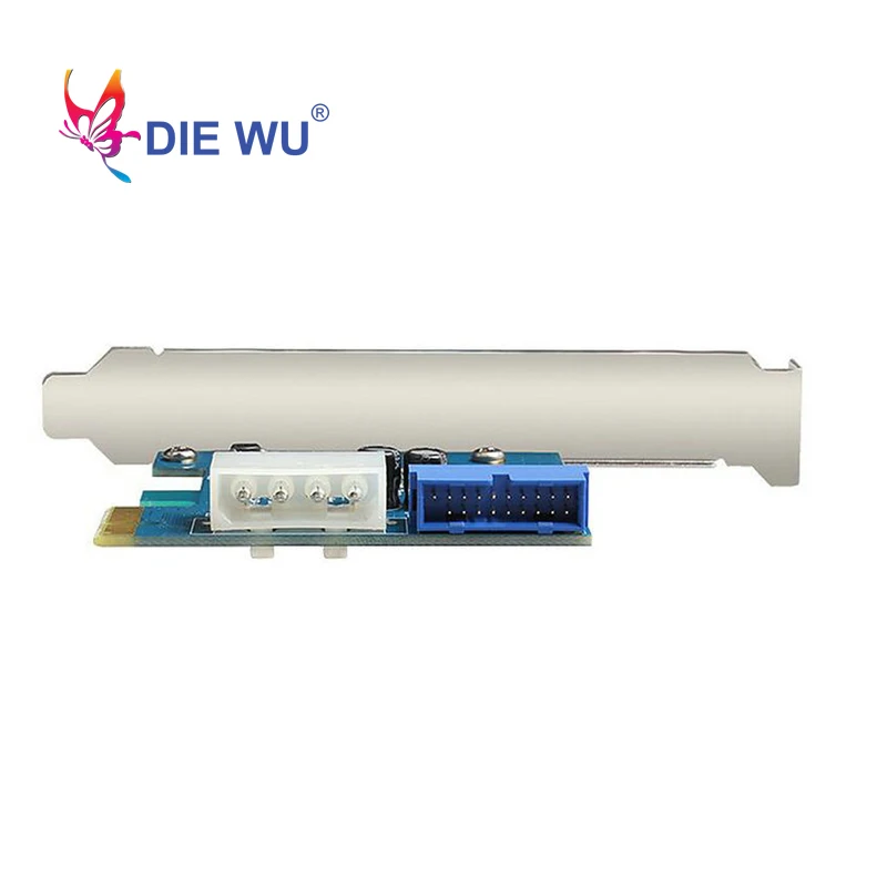 Плата расширения DIEWU PCI E USB 3 0 с преобразователем NEC плата интерфейса ввода/вывода 4