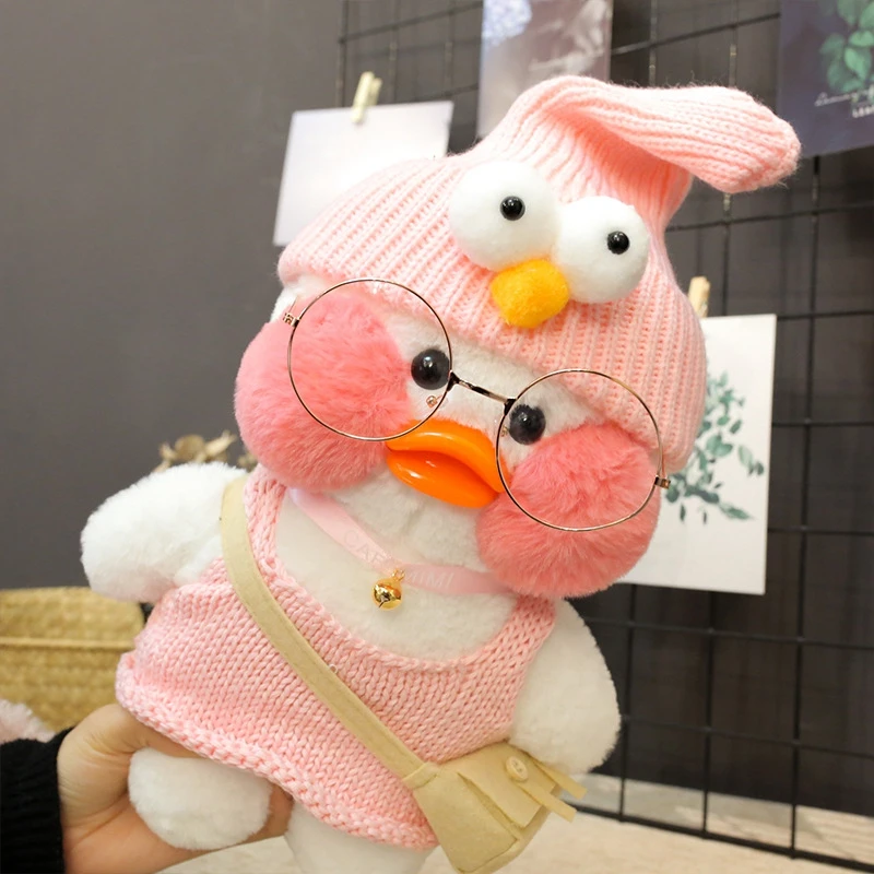TOY169-29 Утка плюшевая игрушка плюшевая Мягкая кукла животные куклы детские игрушки Peluche мягкие животные утка мягкие игрушки для детей подарки на день рождения - Цвет: TOY169-29