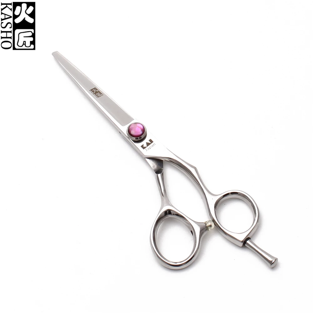 H9014 6 &quot17 5 см Япония 440C Kasho Парикмахерские ножницы филировочные Профессиональные