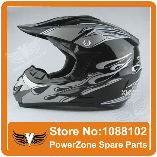 OFF ROAD MOTORCYCLES HELMET DIRT BIKE MOTOCROSS Helmet With Flame Graphics DOT APPROVED Free Shipping | Автомобили и мотоциклы