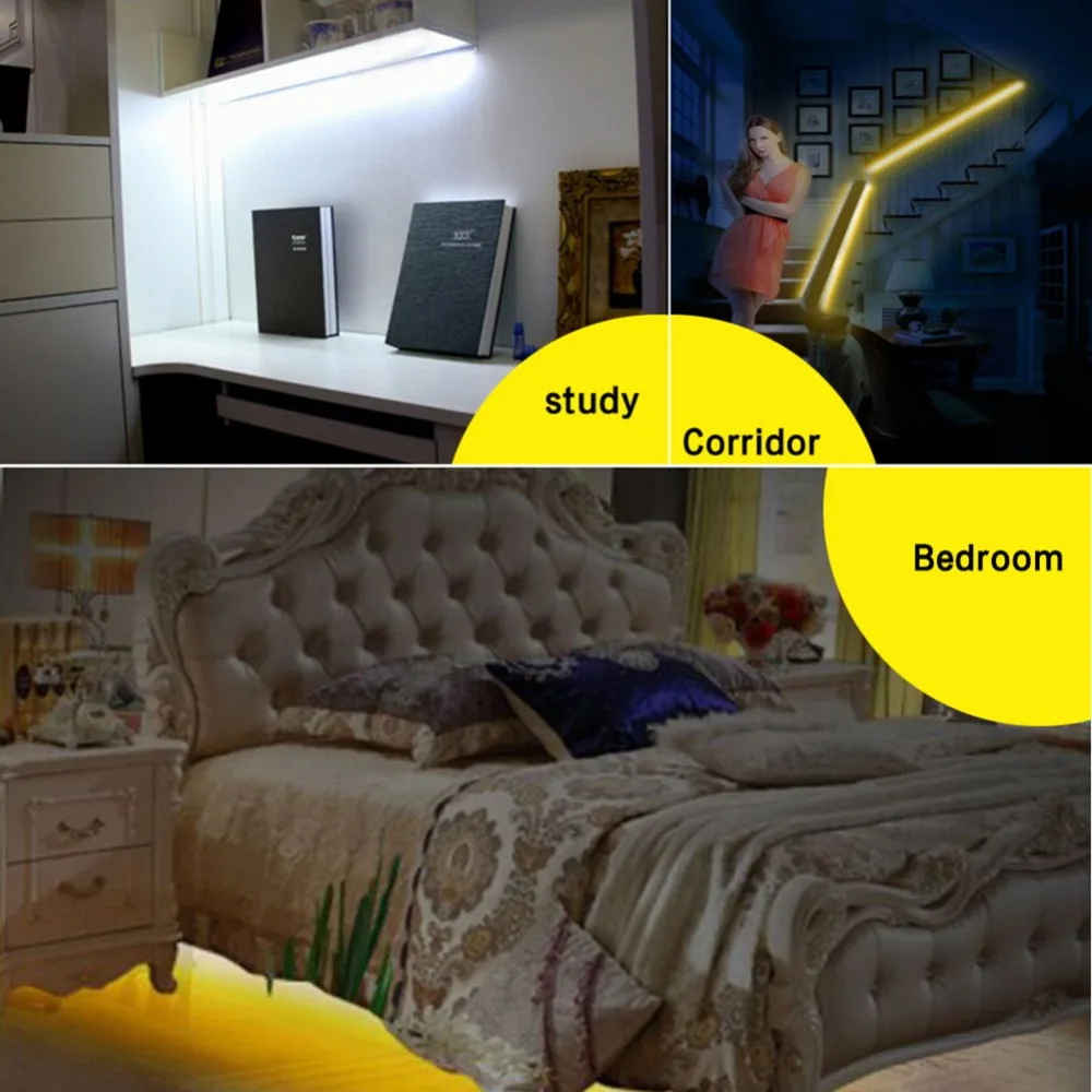 Инфракрасный датчик движения для коридора спальни 5-24 светодиодный постоянного