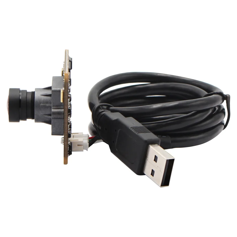 USB модуль камеры ELP 4K 3840*2160 с высокой скоростью кадра 3840x2160 Mjpeg 30fps без искажений