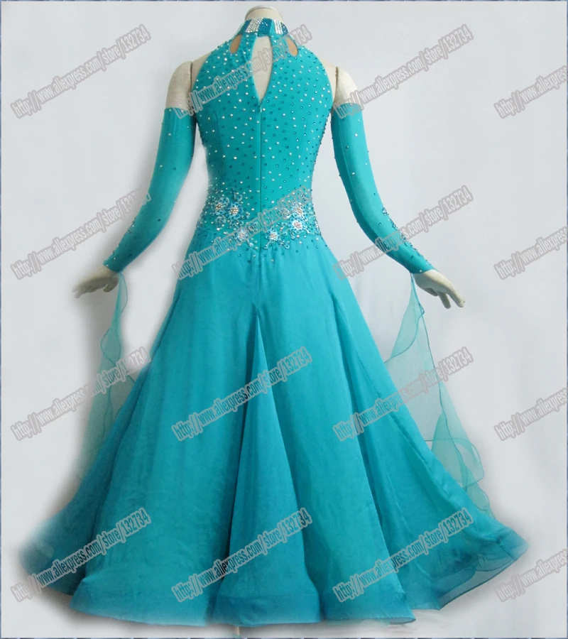 

International Standard Ballroom Dance Competition Dress,Smooth competition Dress, Tango Dance Dress B-0134