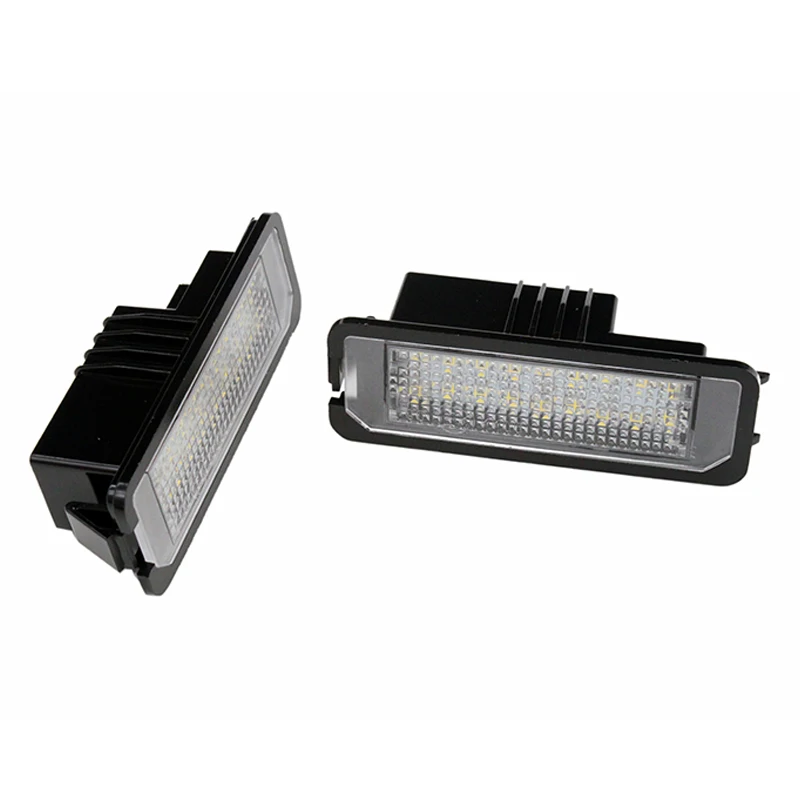 SUNKIA Canbus ОШИБОК белый 18SMD светодиодный номерной знак огни для SEAT Altea(XL/Freetrack модель) Exeo/ST Ibiza Leon