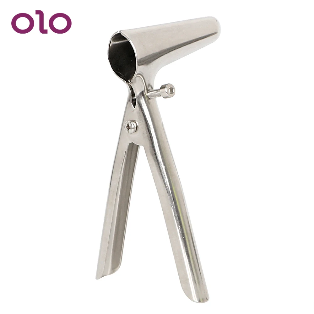 OLO Anal Expansion Expander Vaginal Dilator Butt Plug Anus Speculum Fetish Stainless Steel Sex Toys for Women Men | Красота и