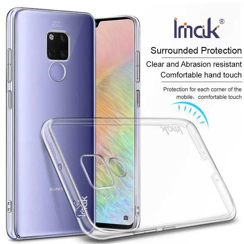 IMAK Чехол для huawei mate 20 Pro Жесткий ПК кристалл чехол для телефона для huawei mate 20 X 20X крышка защитный экран противоударный