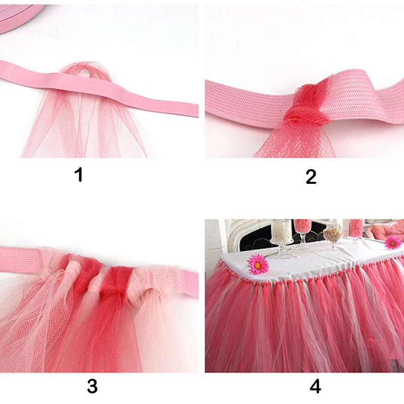 Star Tulle Roll Tutu In Girls Skirts Or Table Background Decoration DIY Flower Gift Wrap Ribbon For Baby Shower Wedding 15CM*10Y | Дом и сад