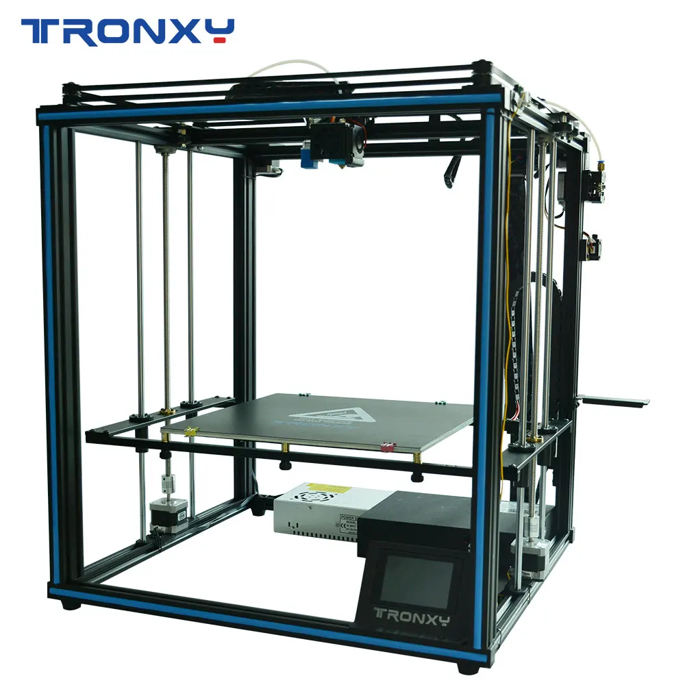Оригинальный комплект 3D-принтера Tronxy X5SA 3 5 дюймов ЖК-сенсорный экран DIY 0 4 мм