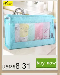 Travelsky New Arrival Lady's Large Travel Makeup Bag Woman Toilet Hanging Bags Make Up Kit Waterproof Travel Bag Free Shipping
