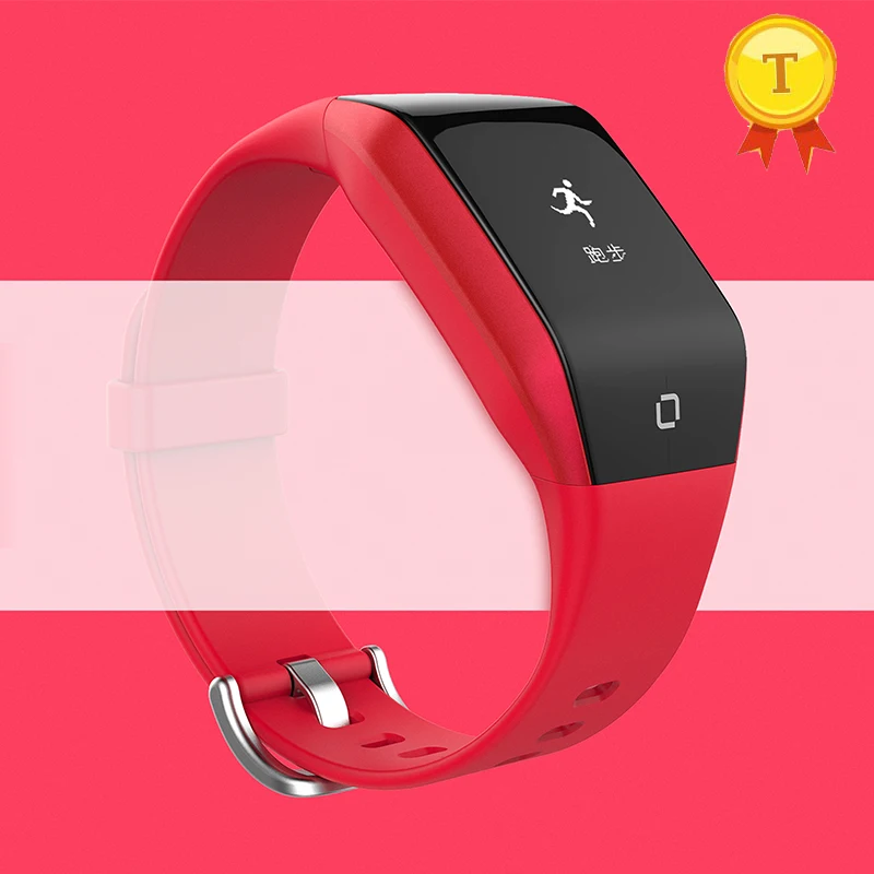

girlfriend wife best gift Popular music Smart Bracelet Dynamic Heart Rate monitor smart band support swim weather message push