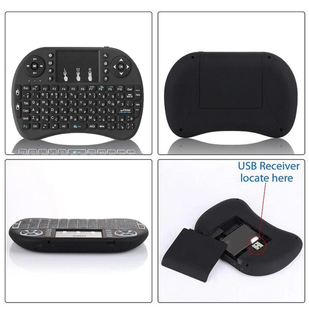 2 4 GHz Беспроводная Клавиатура Тачпад Fly Air мышь для Android TV Box телеприставка