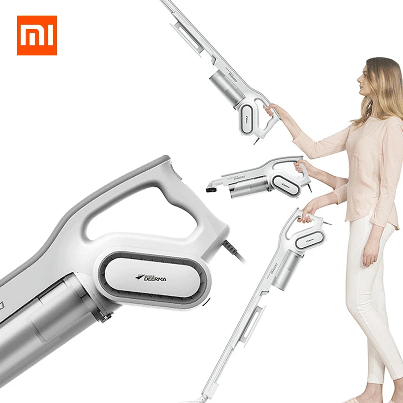 Xiaomi Deerma DX700 Пылесос вертикальный и ручной 2 в 1 15 кПа высокоэффективный бытовой