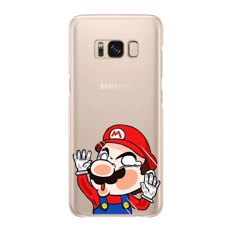 2018 Новые забавные Супер Марио чехол etui для samsung 2016 2017 A5 A7 J5 J7 A6 A8PIUS мягкий