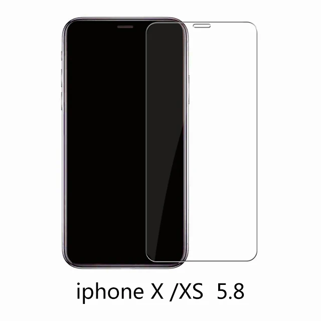 For iPhone X Защитное закаленное стекло для iphone X XS Max XR 8 6 6S 7 Plus 7 Plus 5 5S 5C 5SE 4 4S стекло для iphone 7 8 защитная пленка - Цвет: For iPhone X