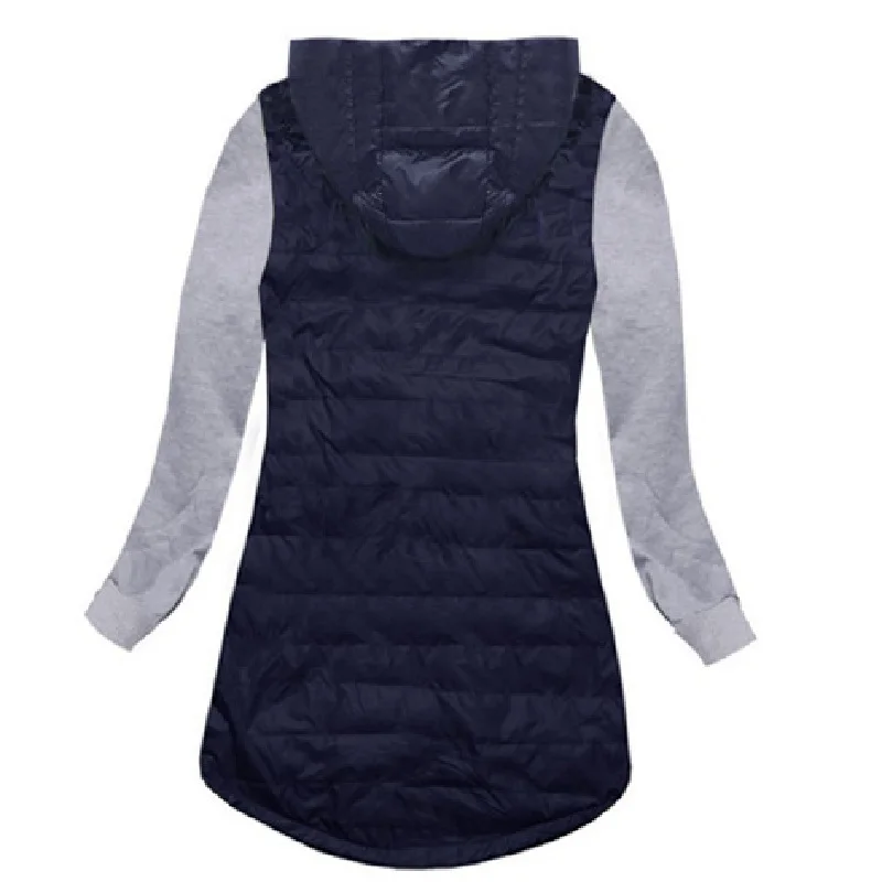 2017 Для женщин куртка осень-зима пальто Повседневное Короткие капюшоном S Куртки и