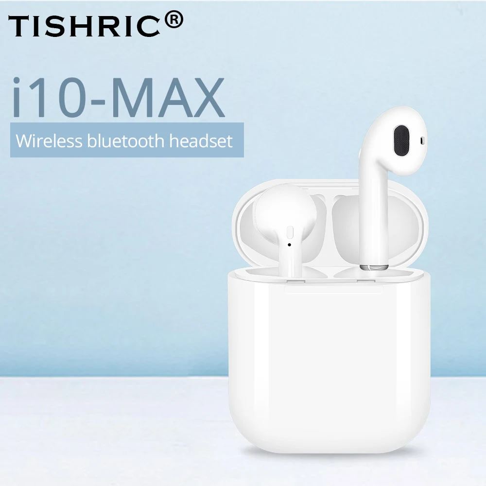 I10 Max мини беспроводные наушники Bluetooth стерео бас гарнитура туры в ухо спортивные
