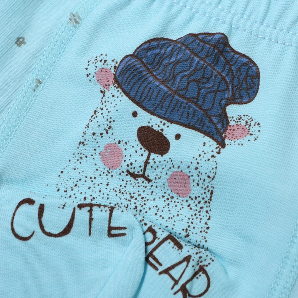 6 шт./ хлопкa нижнее белье для мальчиков летние мягкие дышащие детские трусы