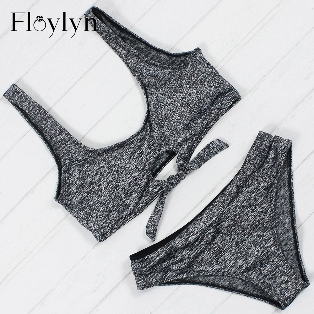 Floylyn абсолютно новый стиль пляжный купальник женский сексуальный бикини