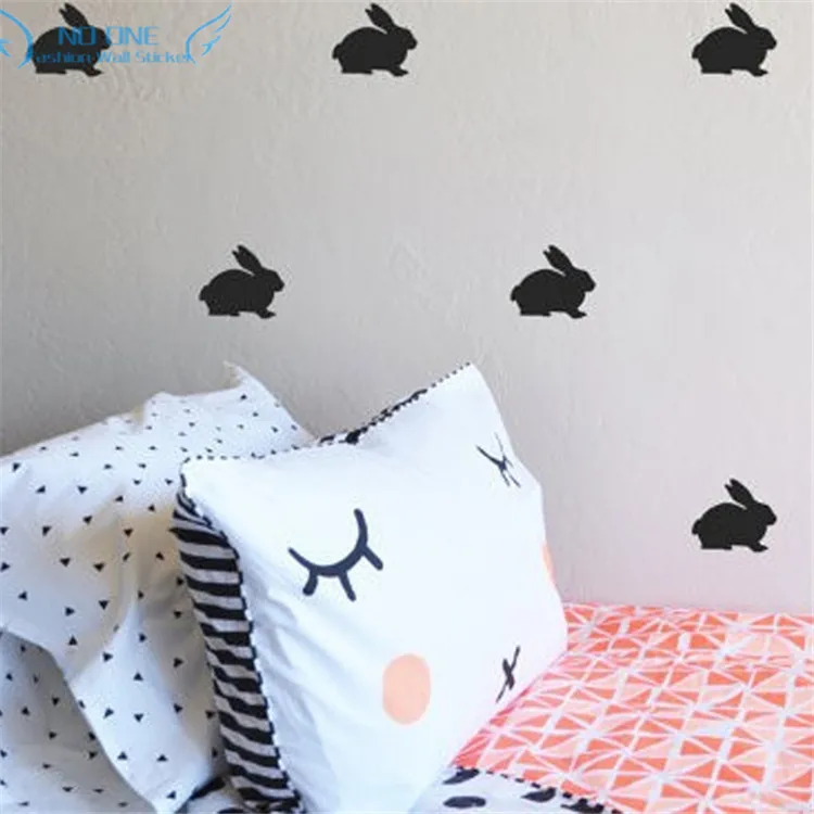 

Tiny Bunny - Wall Decal Vinyl Wall Sticker Decal Art Baby Nursery Wall Stickers Home Decor