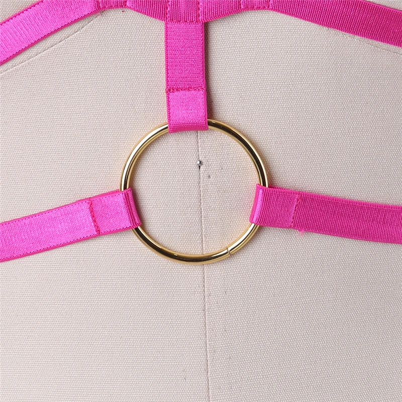 

Women Feather Body Harness Rave Sexy Body Belt Garter Lingerie Punk Goth Bondage Harness Bra Suspenders Underwear