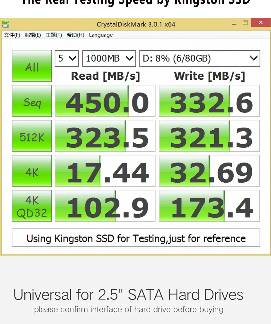 Супер-тонкий SATA3 к USB3.0 Внешний HDD enclosue/SSD диск коробка/жесткий диск чехол с 6 Гбит/с UASP для 2,5 samsung hdd ноутбук/настольный компьютер