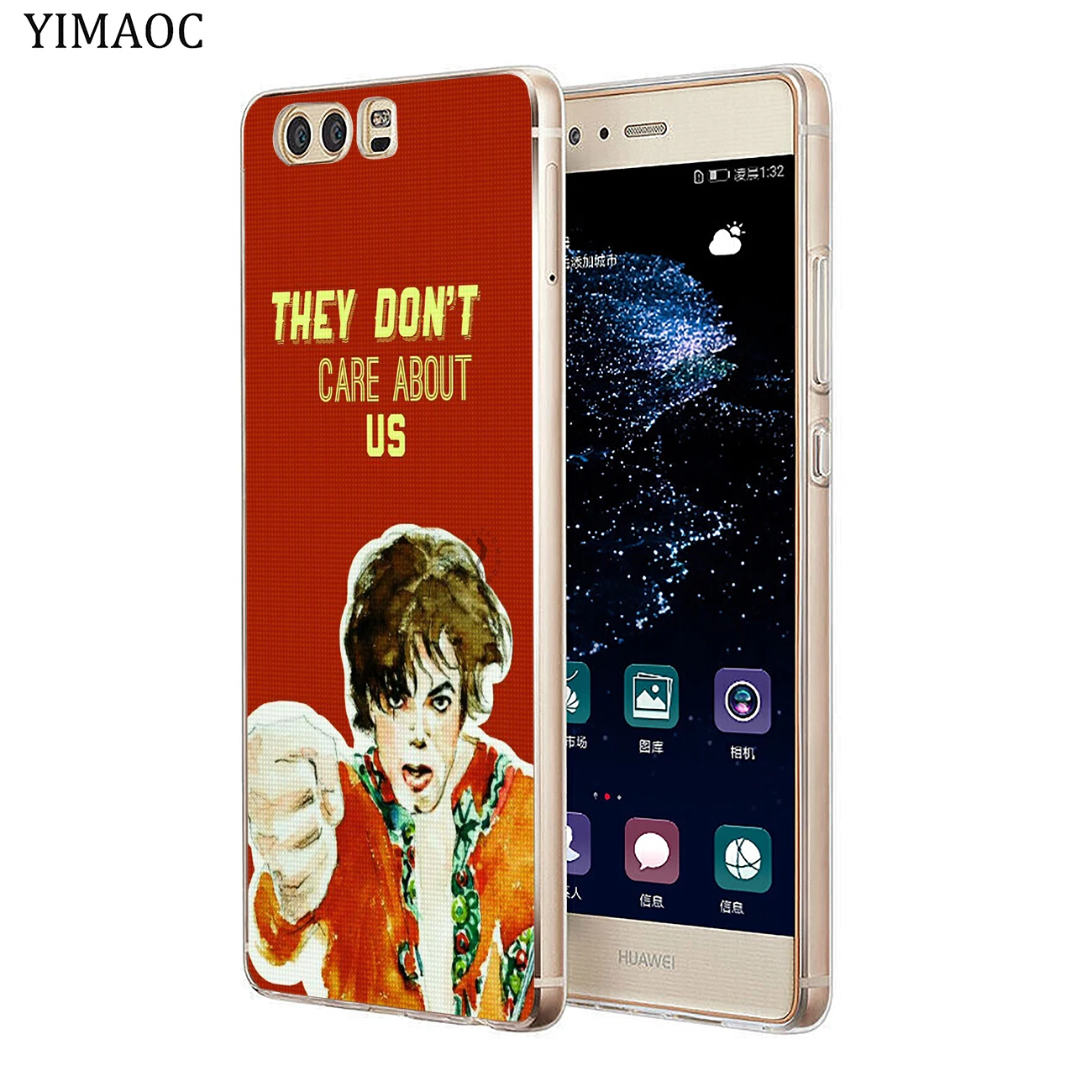 Мягкий силиконовый чехол для телефона YIMAOC michael jackson Huawei P30 P20 Pro P10 P9 P8 Lite 2016 2017 P smart Z