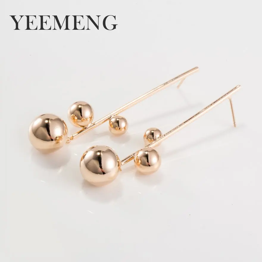 YEEMENG 2019 хип-хоп/рок стиль Размер Металлические бусины Длинные шарики висячие