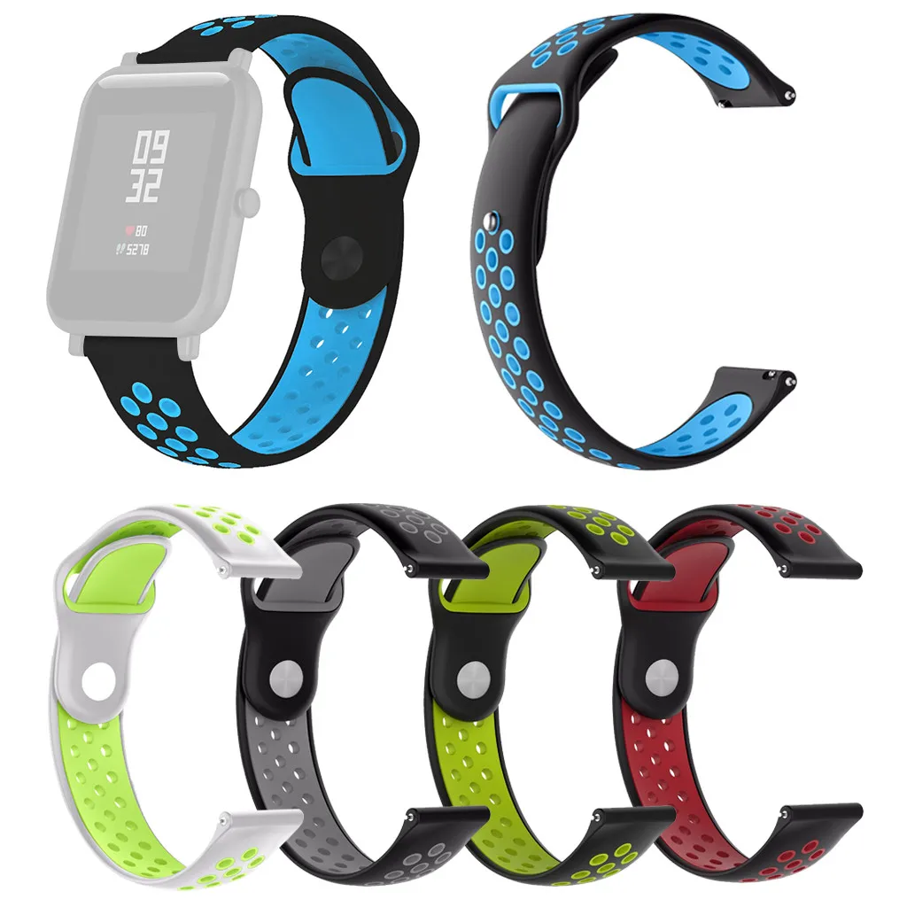 Легкий вентилируемый Напульсник для Huami Amazfit Bip Youth Lite часы умные аксессуары часы полосы браслет ремешок