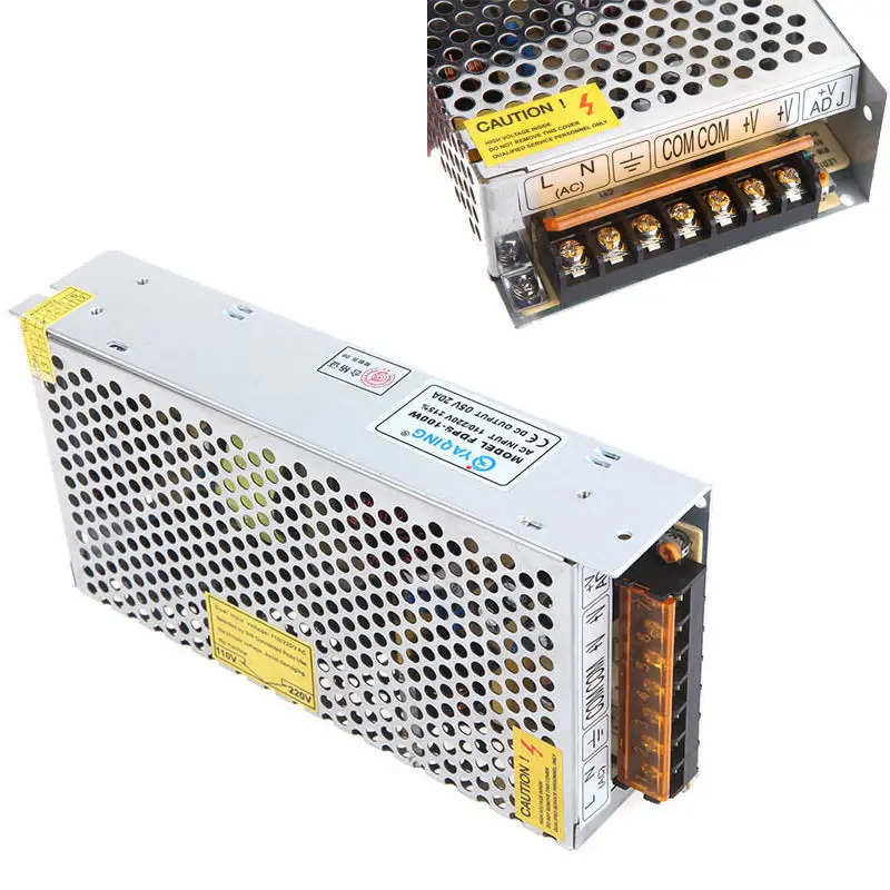 Новый AC 110/220V DC/DC 12V 30A 350W светодиодный Напряжение трансформатор UK | Лампы и