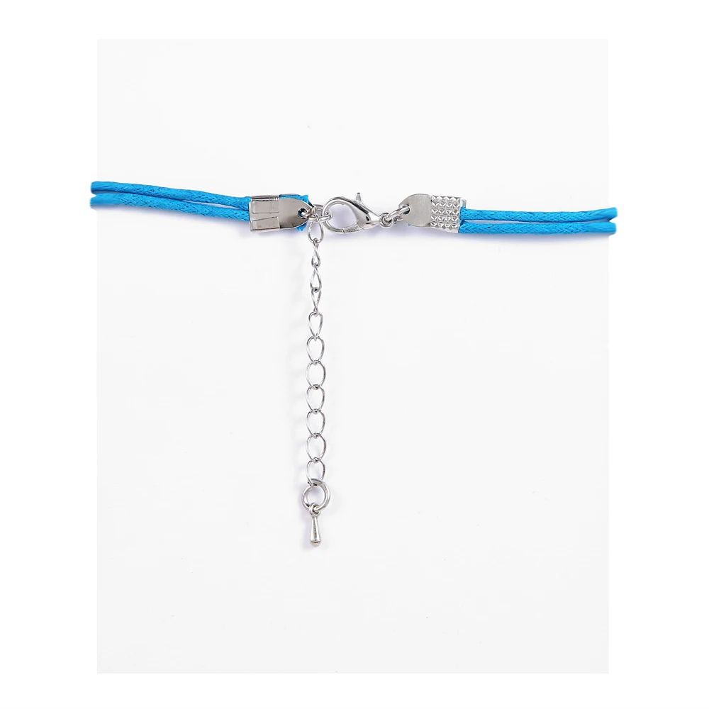 Женский браслет-шарма Make a Wish регулируемый фиолетовый браслет на завязках для