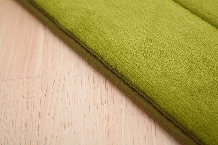 Коралловый бархат памяти коврик твердый многоцветные Гостиная ковер пены Non-Slip