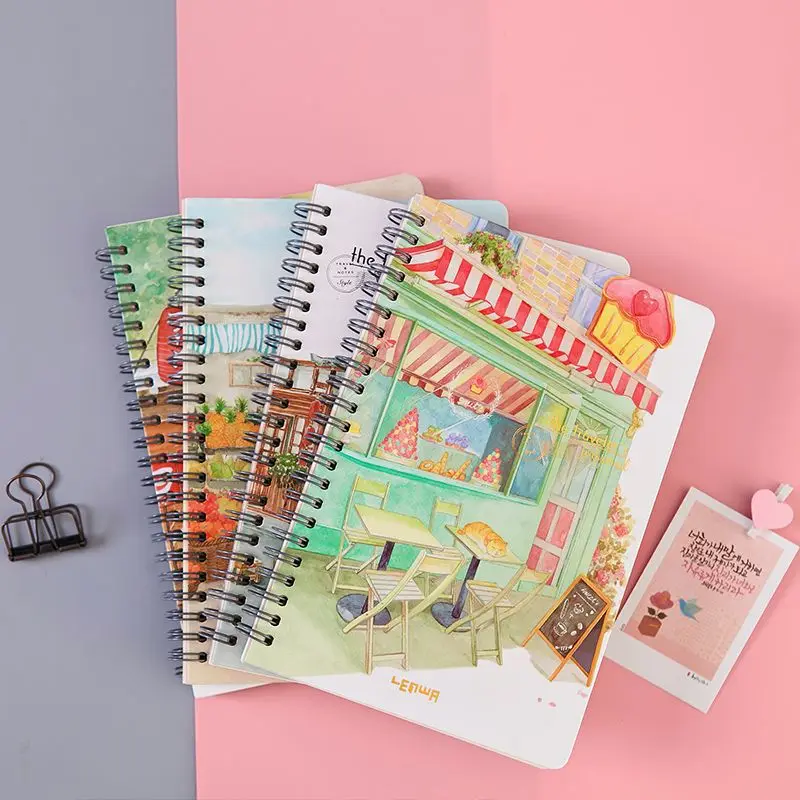 

Dessert Fruit Shop Chinese Sushi Restaurant Spirral Notebook Sushi Notebook A5/B5 Size