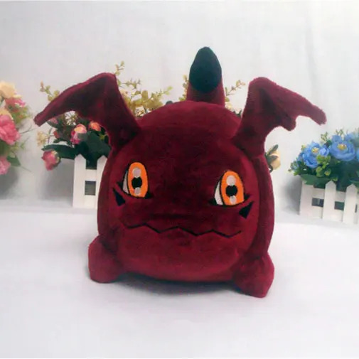 Gigimon плюшевая анимэ кукла digimon Приключения Дигимонов игрушки для домашних животных Guilmon Косплей Кукла 25 см подушка высокого качества