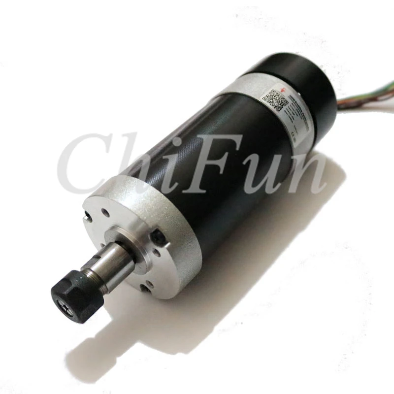 ER11 DIY настольный гравировальный шпиндель с ЧПУ DC48V 500 Вт 1 5 Нм 12000 об/мин